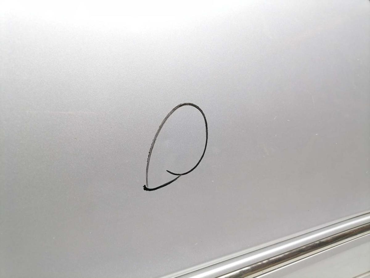 Mercedes C Klasse S203 original T&uuml;r hinten links 744 Brillantsilber Kombi Bj.2003